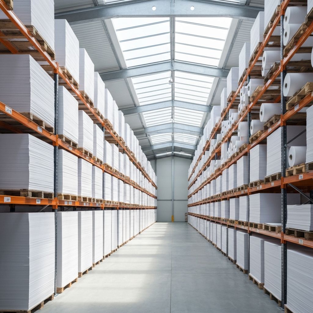 Almacén de papel Suministros Geo